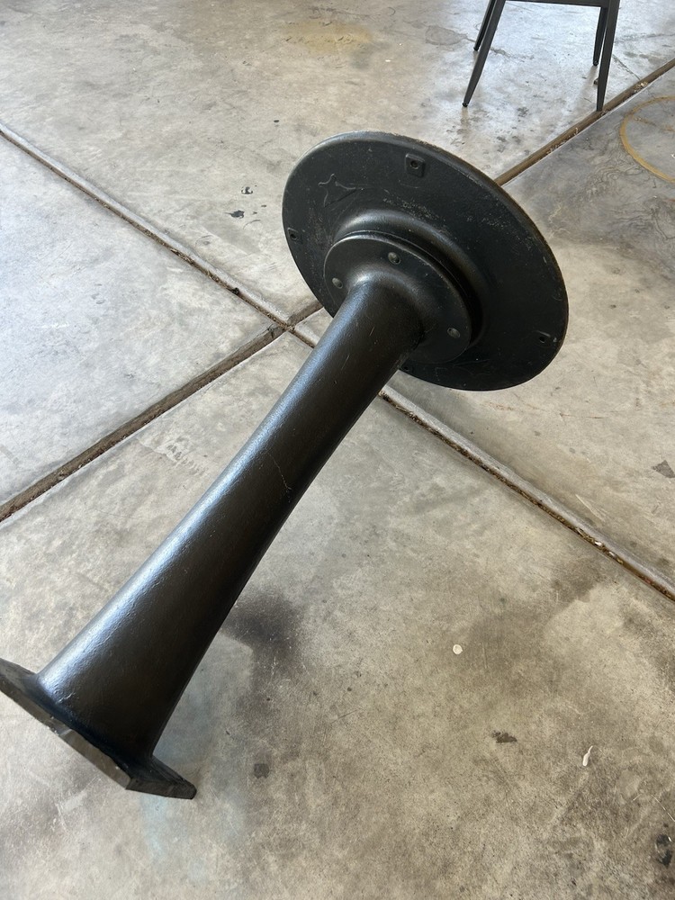 Vintage Cast Iron Base Table Stand Industrial 200lbs