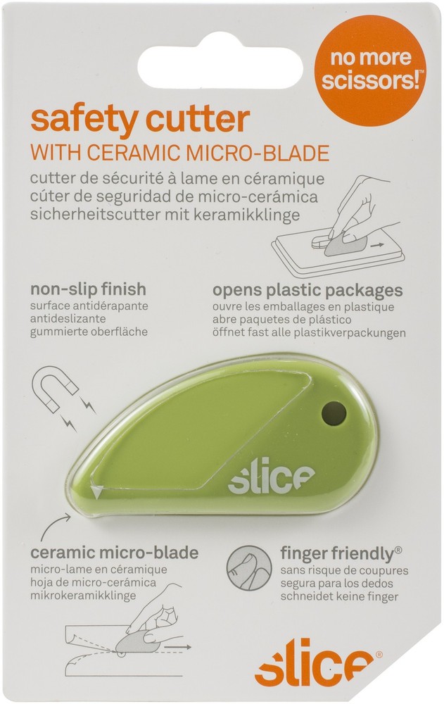 Slice Safety Cutter-Green - 3 Pack