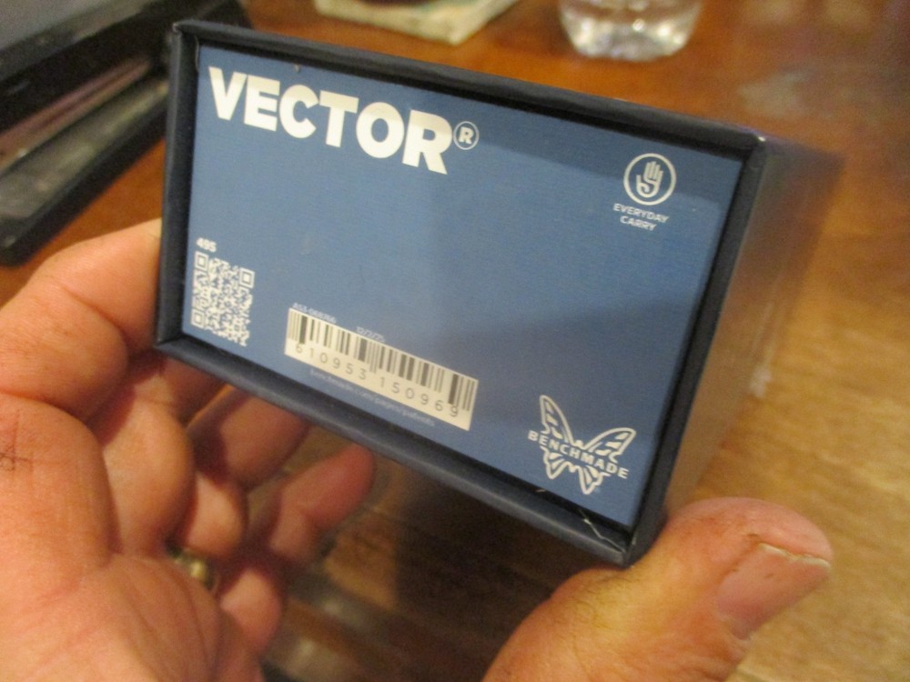 BOX ONLY - Benchmade VECTOR 495 Folding Knife Box