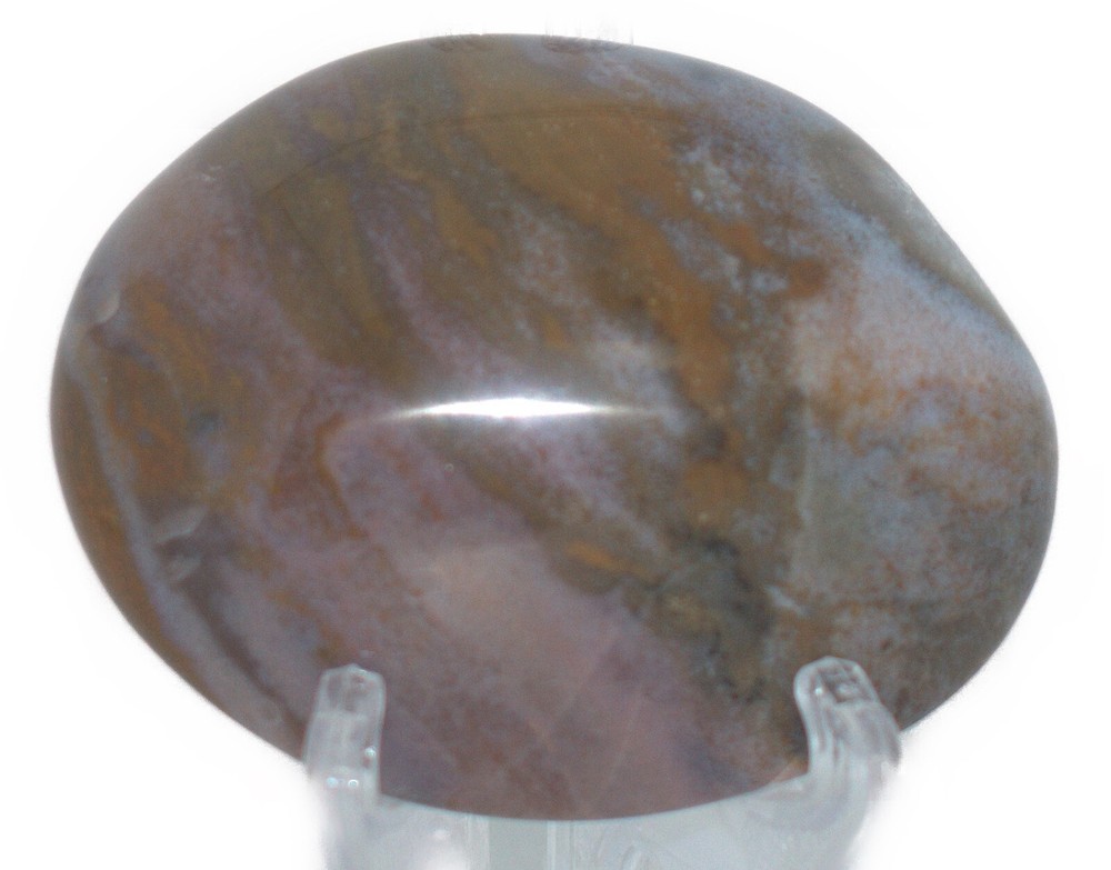 Beautiful Ocean Jasper Palm Stone