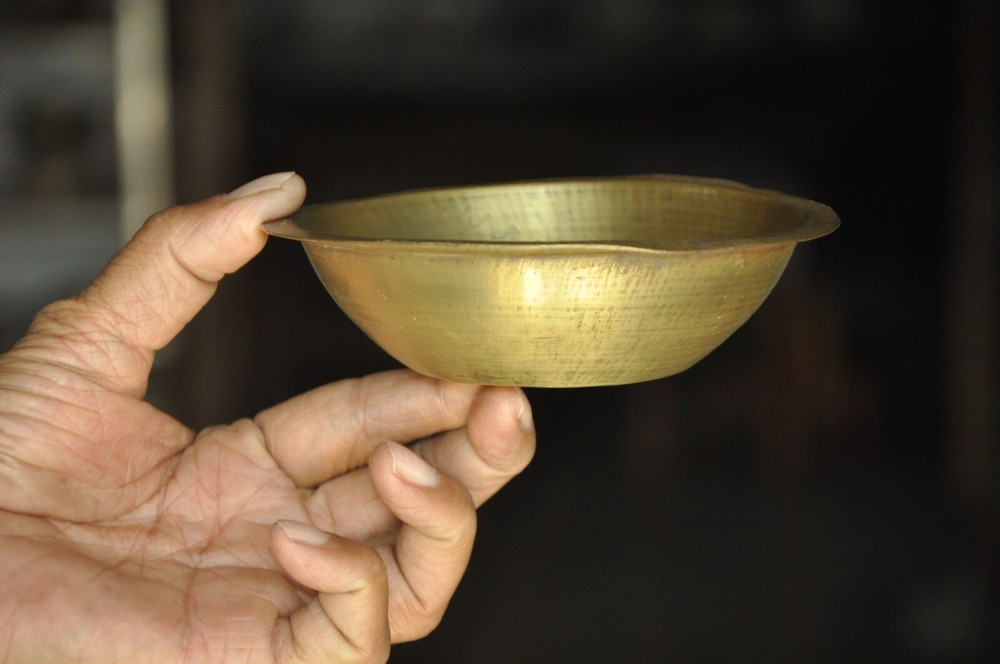 5 Pc Vintage Brass Solid Fine Quality Handcrafted Round Bowls