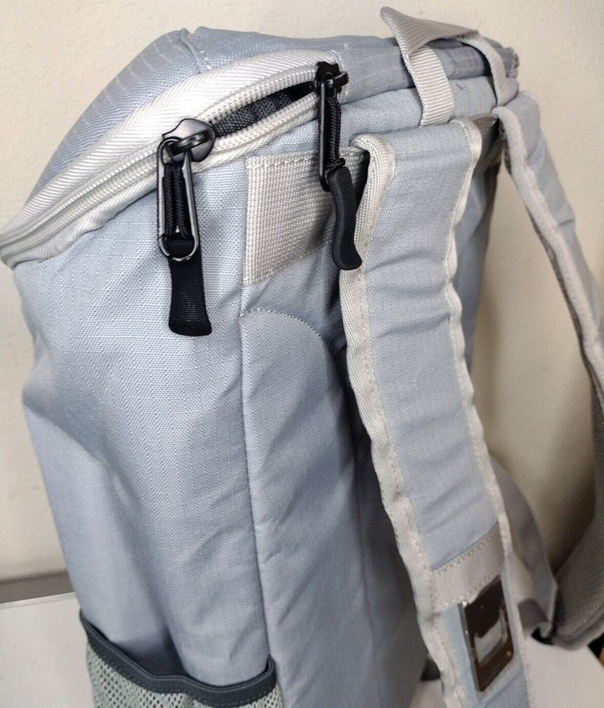 HIMAL Backpack Cooler Insulated Lining Multi Pockets Lightweight Blue-Gray 16"