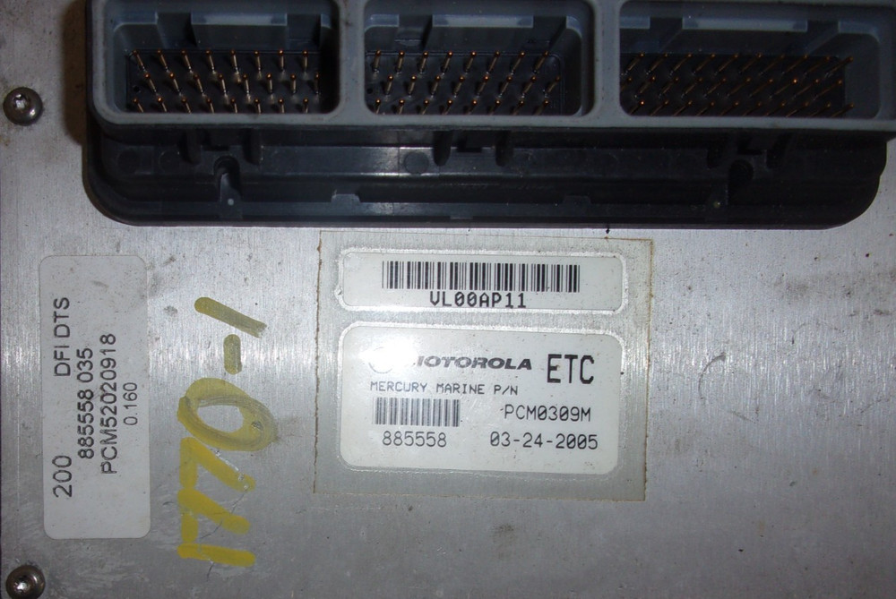 Mercury PCM Propulsion Control Module 885558 035 DTS 3.0L