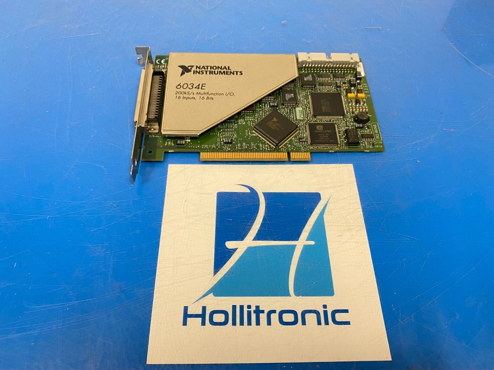 National Instruments PCI-6034E NI DAQ Card, 16 bit Analog Input, Multifunction