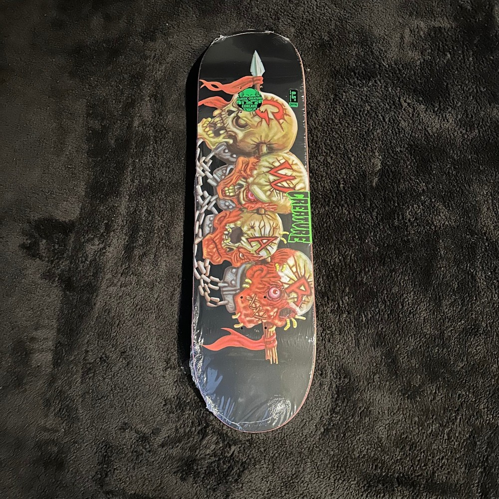 GWAR "SKULLS" CREATURE SKATEBOARD BY VOLATILE SKATEBOARDS - 2020