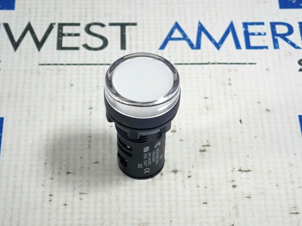 AUTOMATION DIRECT ECX2055-24L WHITE INDICATOR LIGHT 24V *NEW*