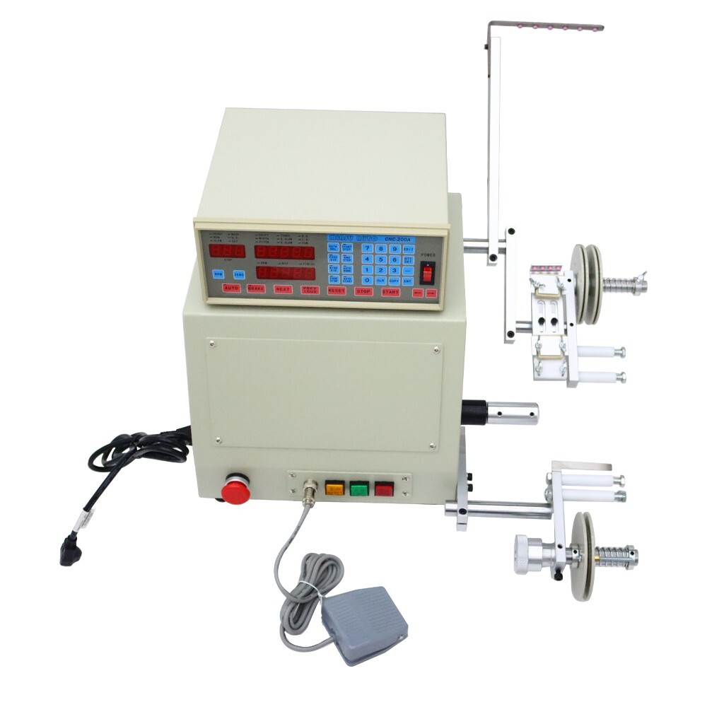 CNC Automatic Coil Winder Winding Machine 110V Micro-Computer Controlled Winder