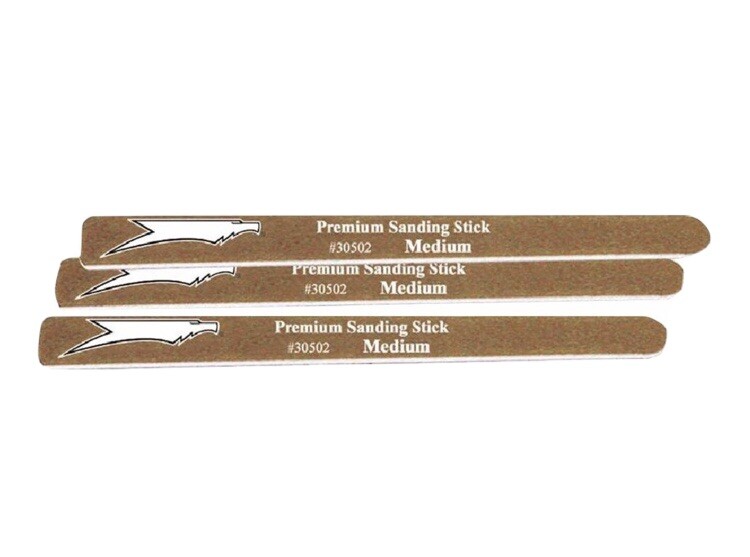Ten  (10) Squadron Premium Sanding sticks: Medium, 10 Total Sticks 30509