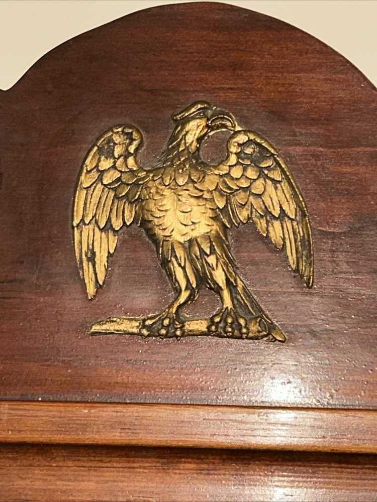 Antigue Chippendale Style Wall Mirror with Eagle Design