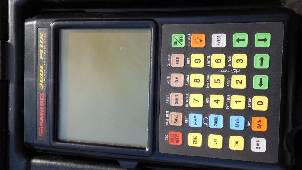 GE Panametrics 36DL Plus, with extras