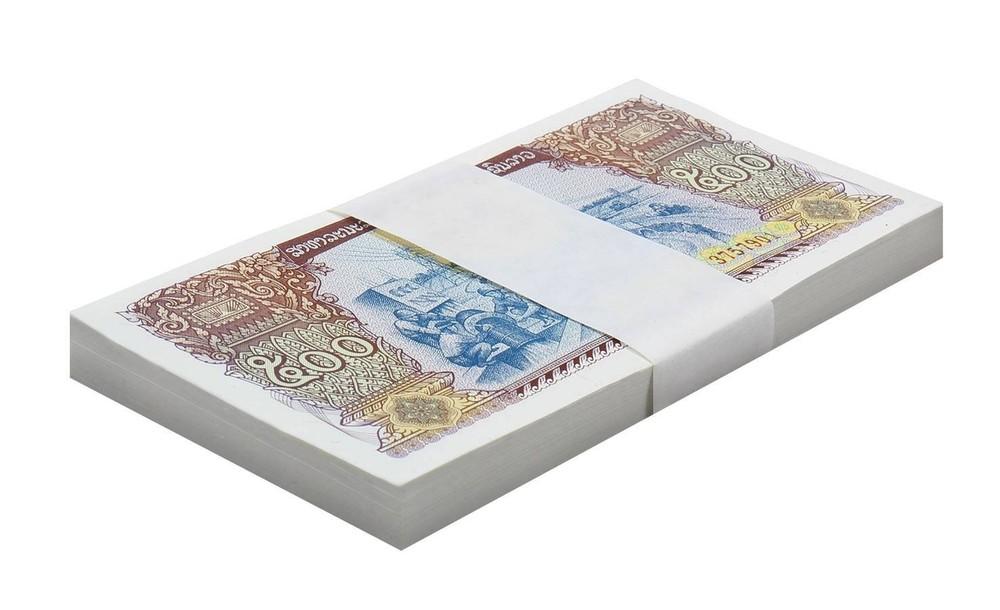 Laos 500 Kip, 2015, P-31a.2, UNC X 100 PCS Bundle Pack