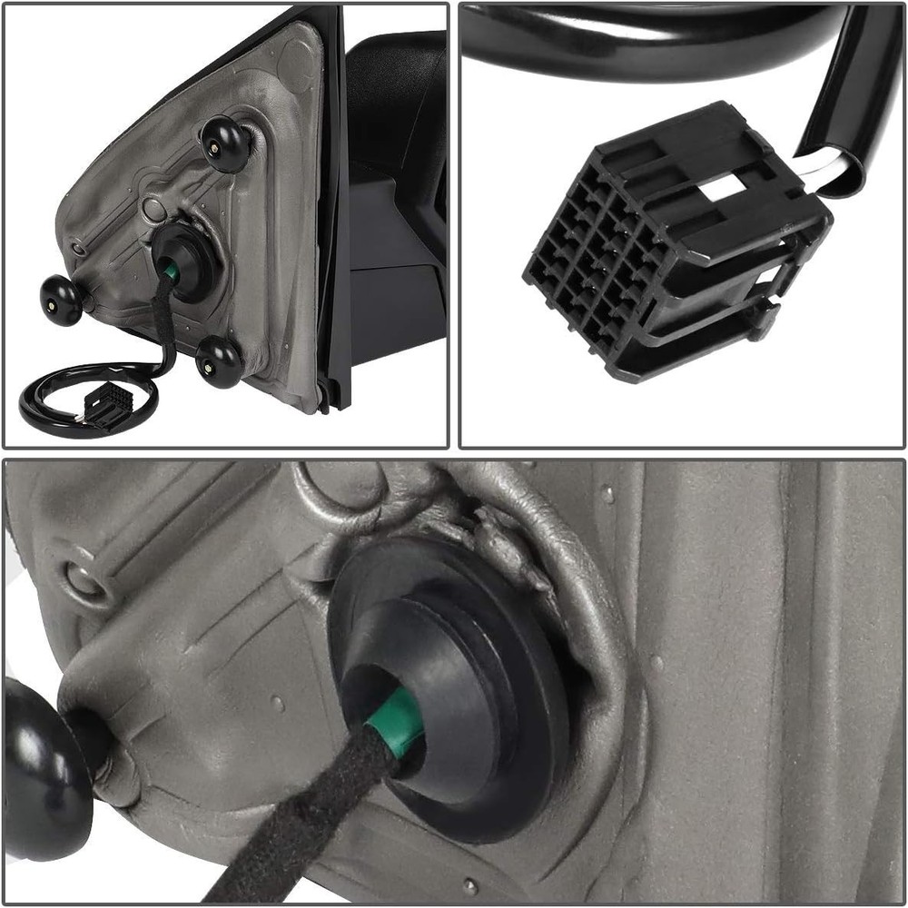 2014-18 Silverado/Sierra 1500 Right Side PoweredFoldable Rear View Towing Mirror