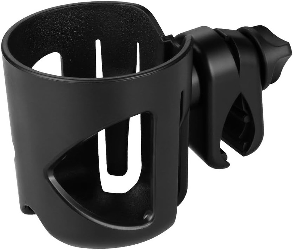 Universal Cup Holder, Stroller Cup Holder, 360° Rotatable Large Caliber Designed
