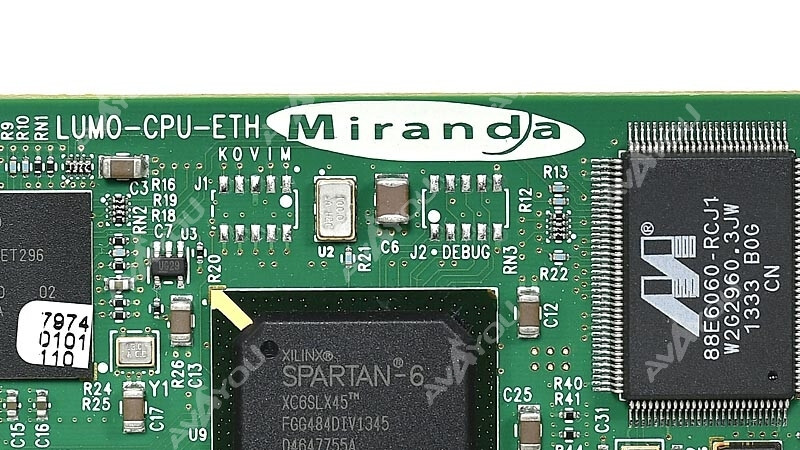 Miranda LUMO-CPU-ETH Frame Controller Card for Lumo Series Converters