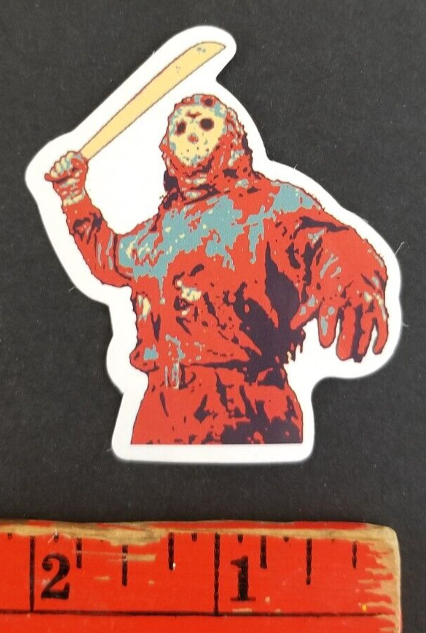 Jason Horror Skateboard Sticker Card