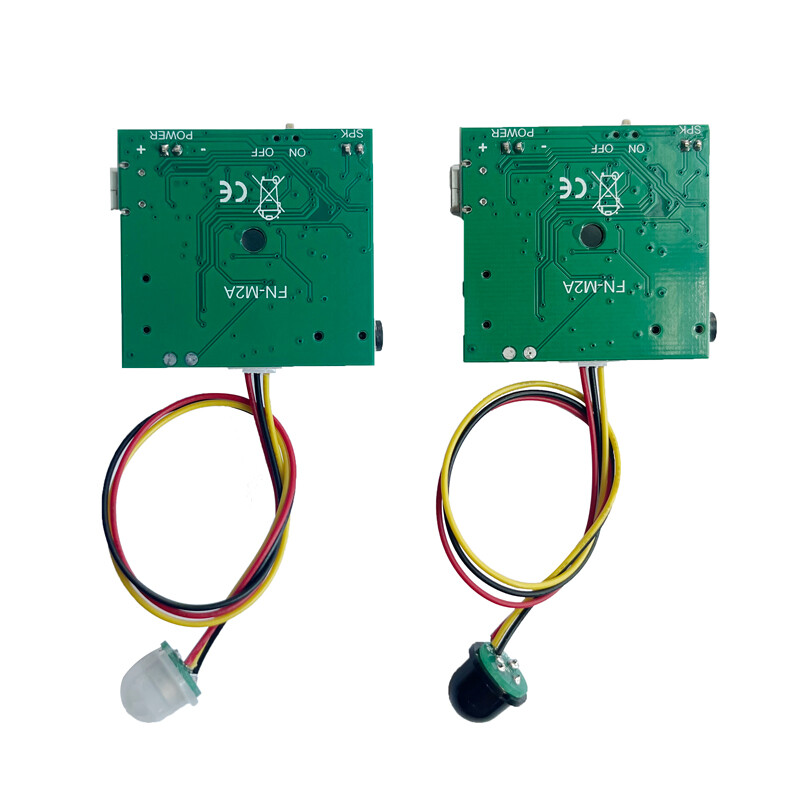 PIR Motion Sensor Activated Audio Player for POP Displays With BLACK PIR Sensor