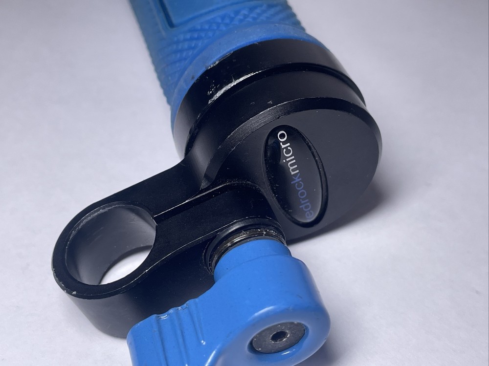 Redrock Micro HandGrip Rubberized Grip Handle Blue