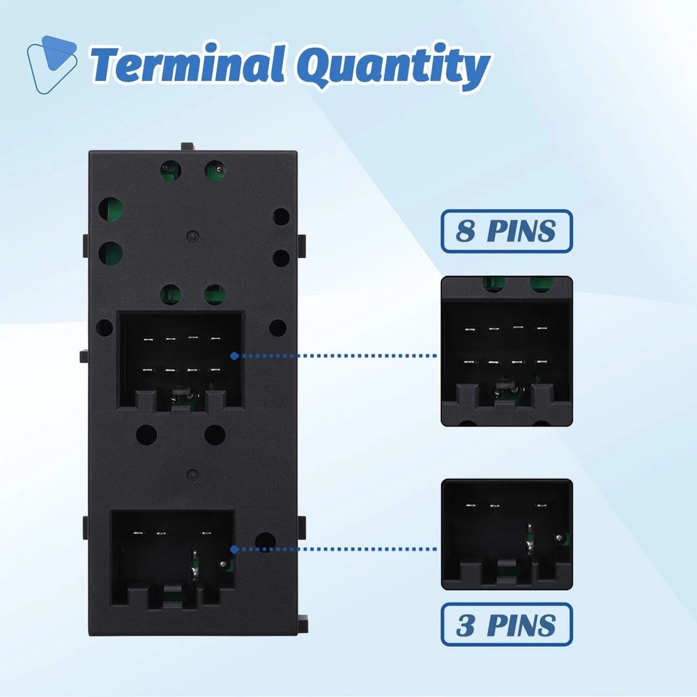 Power Window Control Switch Master Door Button For 2003-2008 Ford Crown Victoria