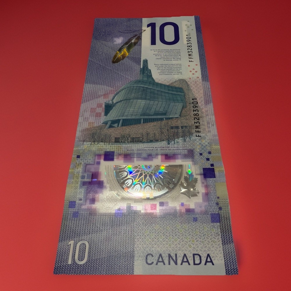 10 Canadian Dollars (CAD) – Circulated