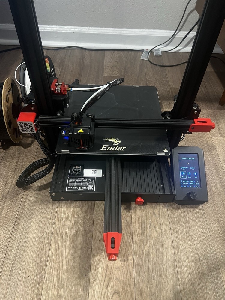 Creality Ender 3 Max Neo 3D Printer Working with Filament