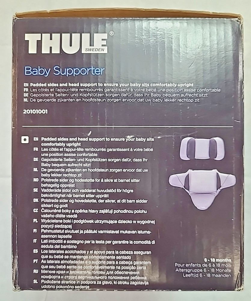 Thule Baby Supporter 20101001-PADDED SIDES & HEAD SUPPORT