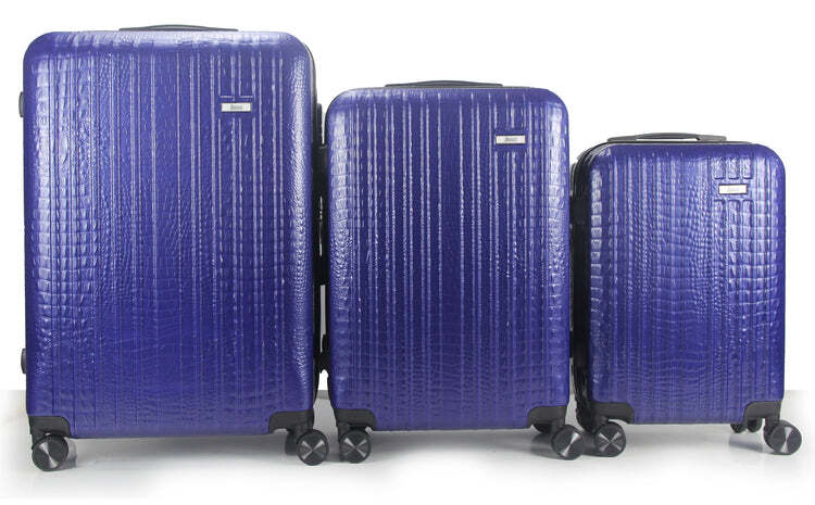Mirage Danae ABS Spinner Wheels Luggage Set Durable ABS Hardshell 3 PC Set