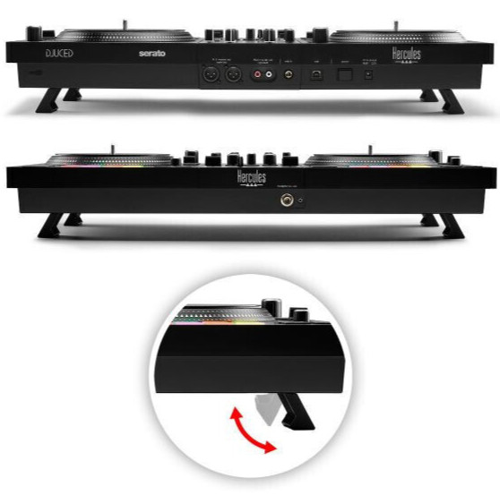 Hercules DJControl Inpulse T7 2-Deck Motorized DJ Controller Scratch Turntables