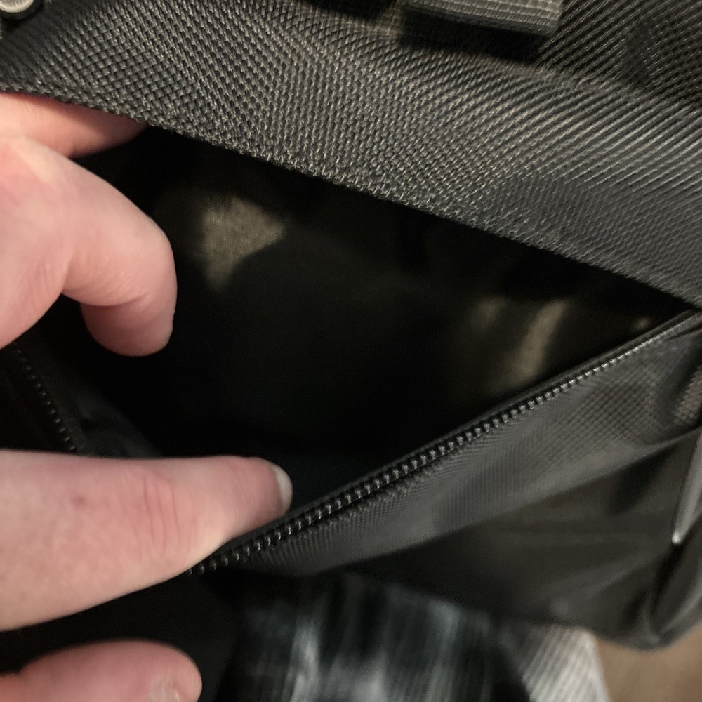 Large Black Tactical Backpack Many Compartments & Holds Laptop