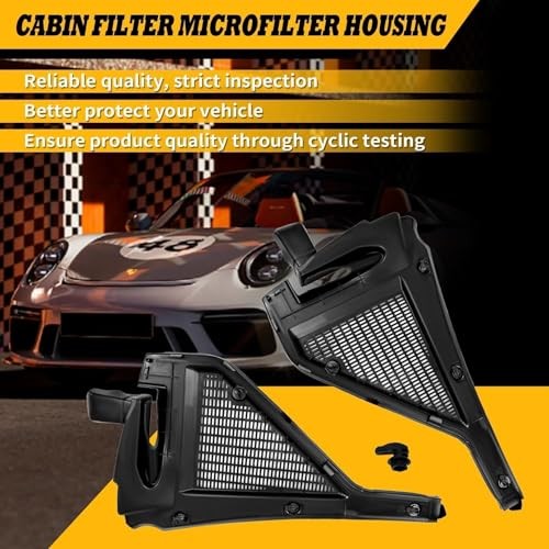 Left and Right Cabin Filter Microfilter Housing Assembly Compatible with 2007
