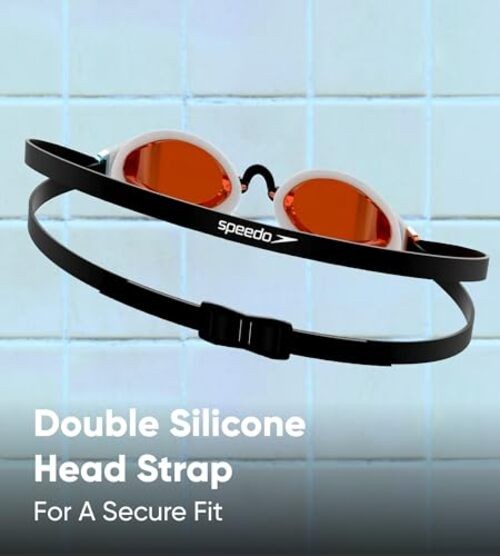Fastskin Speedsocket 2 Mirrored Goggles White/Copper