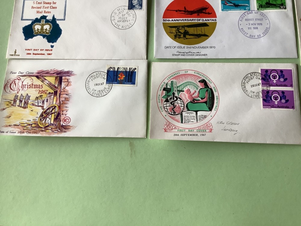Australia covers 9 items Ref A1977