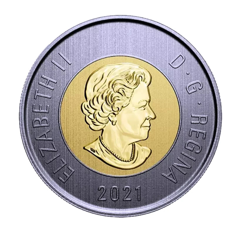 Canada 2021 Regular Specimen Toonie!!