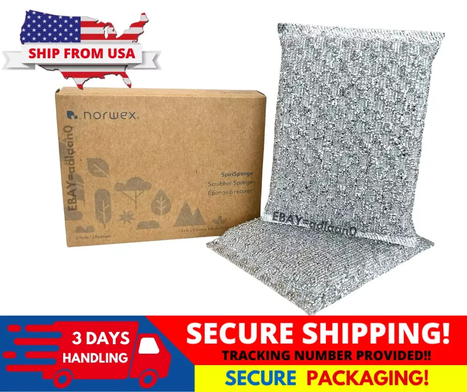 Norwex SpiriSponge 2 PACK - SHIP FROM US