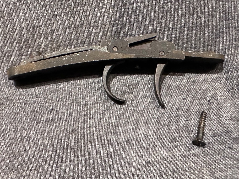 Thompson Center Hawken Muzzleloader Double Set Trigger Assembly