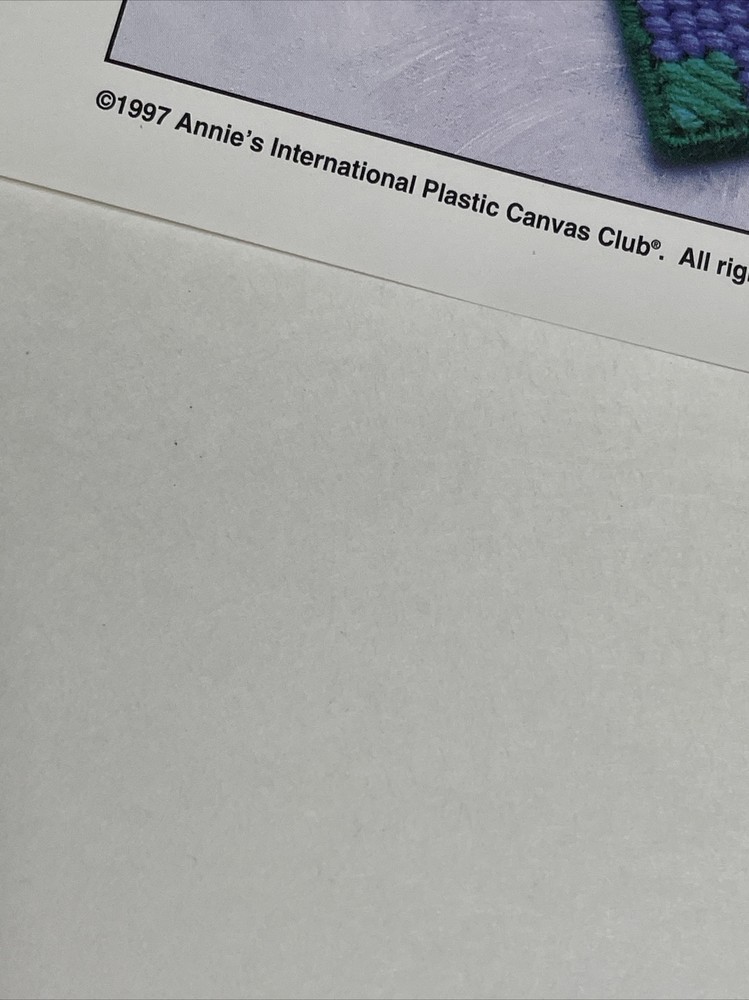 Tea Mat & Coasters Annie's Plastic Canvas Pattern