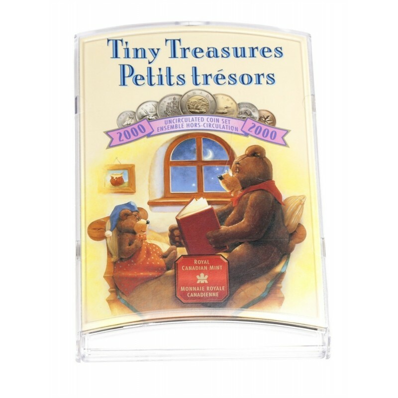 2000 Canada Tiny Treasures Baby Gift Set of Coins
