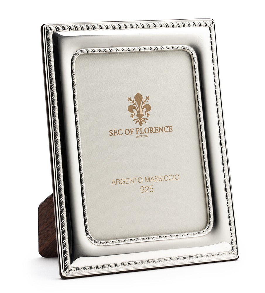 925 Solid Silver Frame Hand Finished and Italian Value 15×20 * 7181