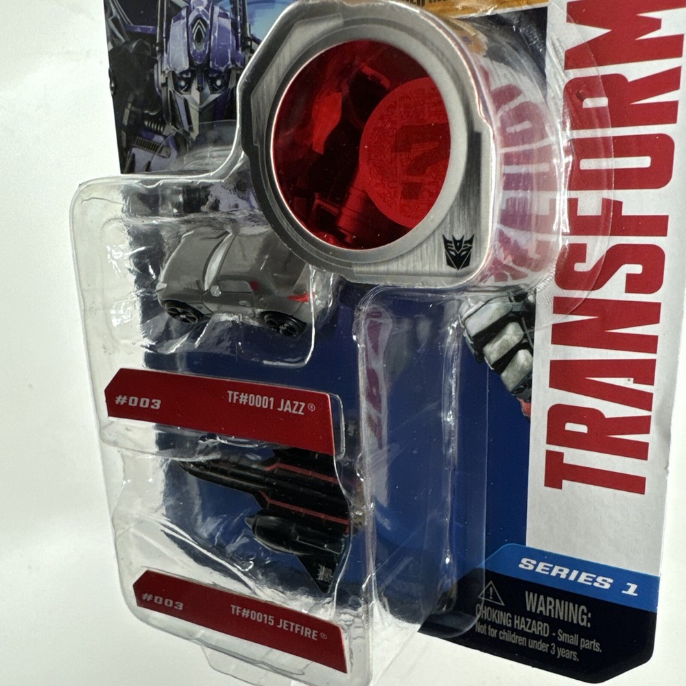 Transformers MicroMachines 2-Pack Jazz and Jetfire with Decoder