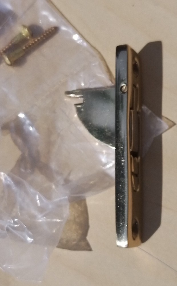 Retro Victorian style Brass window Lock Cupboard Latch Catch SECURITY