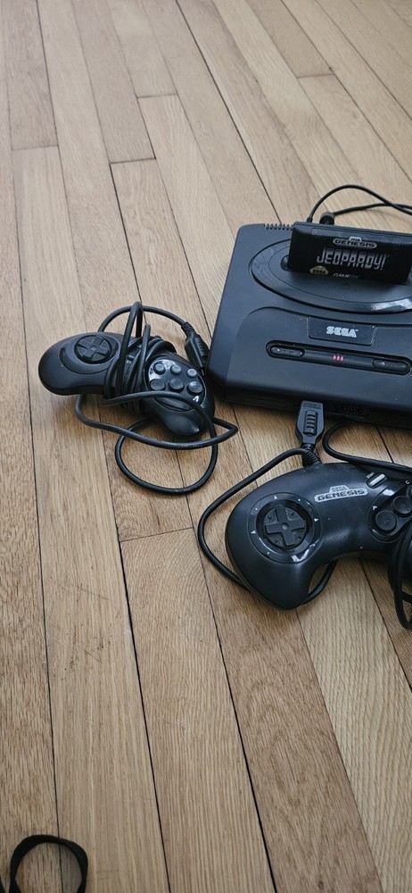 sega genesis console w games