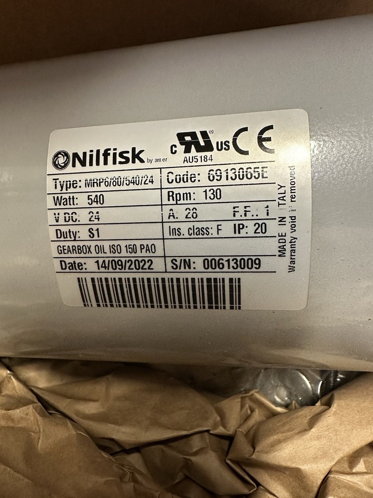 Nilfisk Advance Scrubber GearMotor