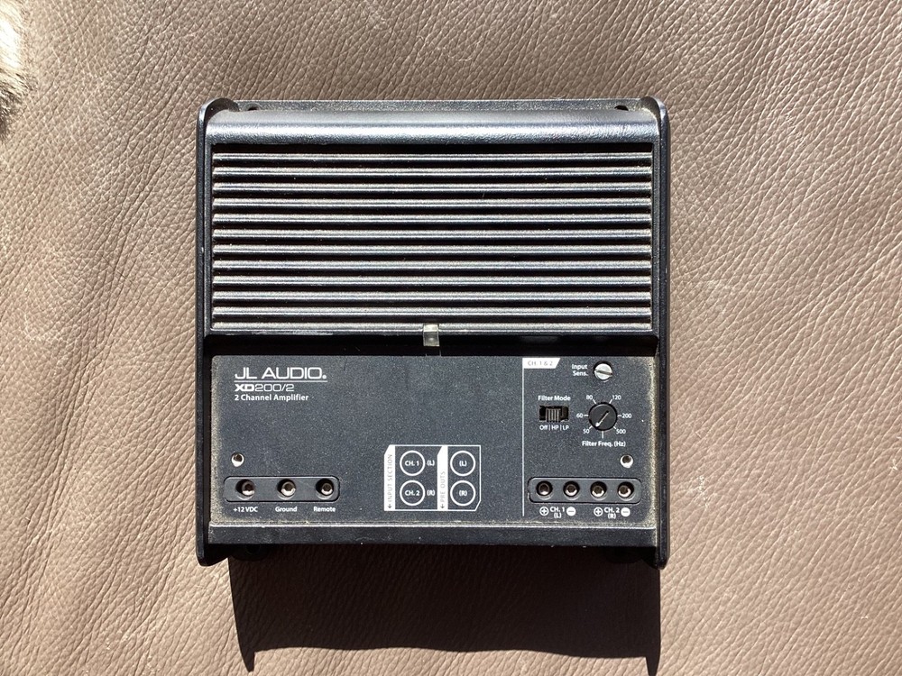 JL AUDIO XD200/2 2-CHANNEL AMP AMPLIFIER