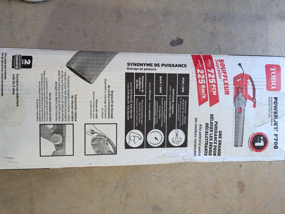 Toro 51624 Handheld Leaf Blower