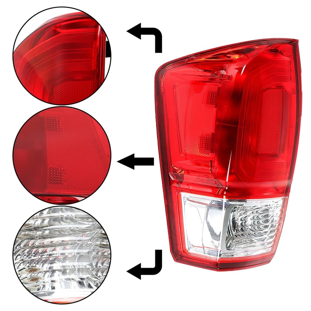 labwork Driver Left Side Rear Tail Light Brake Lamp Assembly Replacement for ...