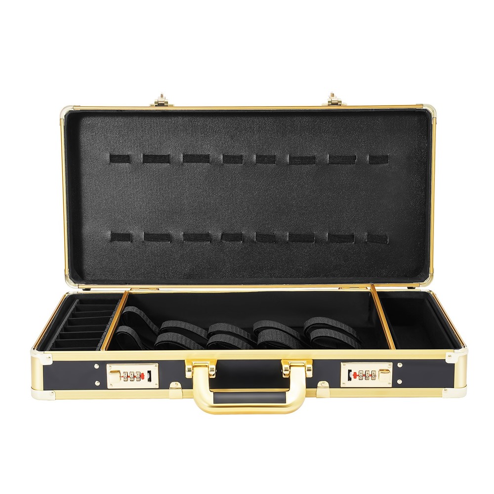 Barber Stylist Suitcase Clippers Trimmers Scissors Combs Storage Box Tool Case