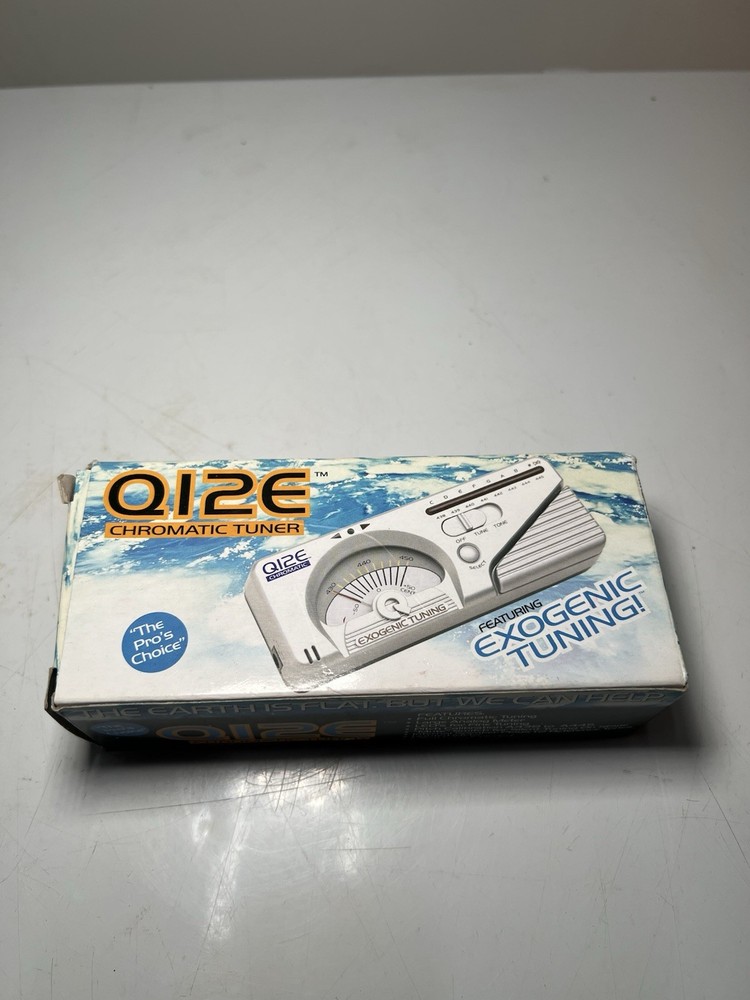 Q12E Chromatic Tuner with Real Meter Movement, Pro's Choice