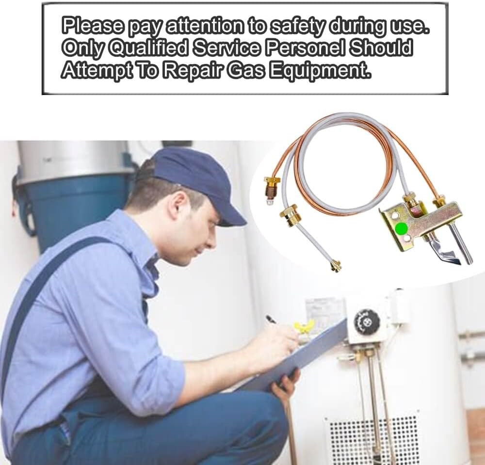 Water Heater Pilot Assembely for Tubing Natural Gas, Pilot Tubing Thermocouple f