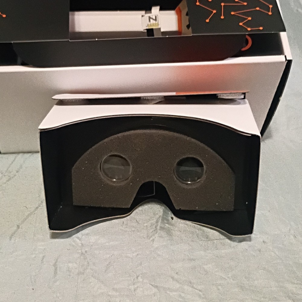 Zapbox VR Smartphone Mixed Reality Cardboard Headset with Controllers