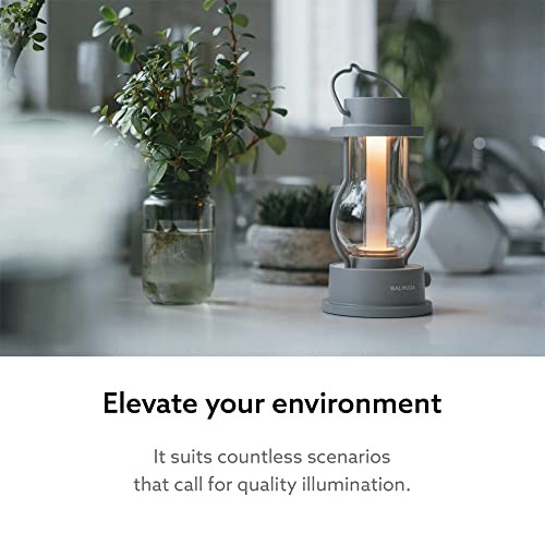 The Lantern | Rechargeable LED Lantern | 3 Light Modes: Candle, Amber, & Gray