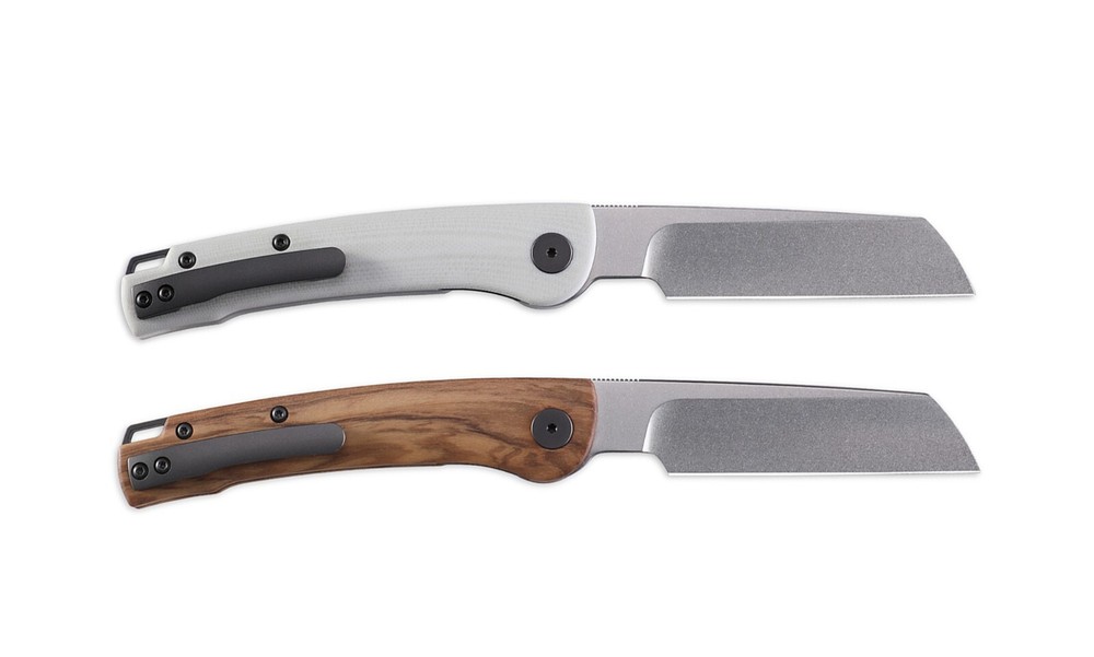 Petrified Fish PFE04 Scholar,154CM Satin/Stonewashed Blade Folding knife